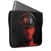 Vintager Arbeitnehmer: Chivalry und Elegance Laptopschutzhülle (Vorne Rechts)