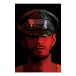 Vintager Arbeitnehmer: Chivalry und Elegance Poster