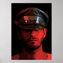 Vintager Arbeitnehmer: Chivalry und Elegance Poster