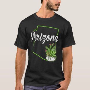 Vintager Arizona Zuhause Staat Arizona Pride Staat T-Shirt