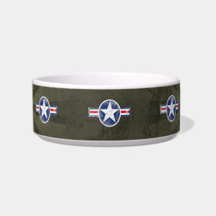Vintager Armee-Luft-Korps-patriotischer Stern Napf