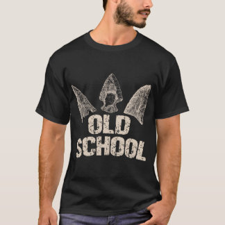 Vintager Arrowhead Junting Old School Archery Arro T-Shirt