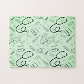 Vintager Arzt Puzzle (Horizontal)