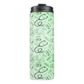 Vintager Arzt Thermosbecher (Vorderseite)