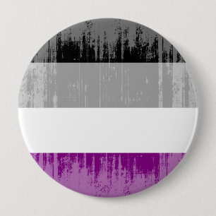 Vintager asexualer Stolz Button