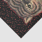 Vintager asiatischer Streifenreiter Seidenpapier (Ausschnitt)