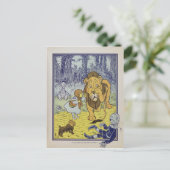 Vintager Assistent der Postkarte OZ 1900 (Stehend Vorderseite)