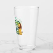 Vintager Assistent für Oz-Zeichen und Textbuchstab Glas (Links)