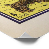 Vintager Assistent von OZ Poster - 1900 (Ecke)