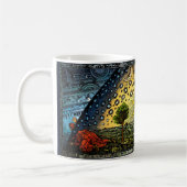 Vintager Astronomie Flammarion Holzschnitt Kaffeetasse (Links)