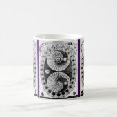 Vintager Astronomie Kircher Lunation Kaffeetasse (Mittel)