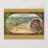 Vintager Atlantischer Stadtpfeifer Postkarte (Vorderseite)