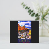 Vintager atlantischer Stadtverkehr Postkarte (Stehend Vorderseite)