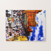 Vintager atlantischer Stadtverkehr Puzzle (Horizontal)