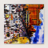 Vintager atlantischer Stadtverkehr Puzzle (Horizontal)