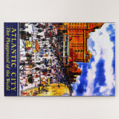 Vintager atlantischer Stadtverkehr Puzzle (Horizontal)