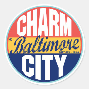 Vintager Aufkleber Baltimores