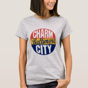 Vintager Aufkleber Baltimores T-Shirt