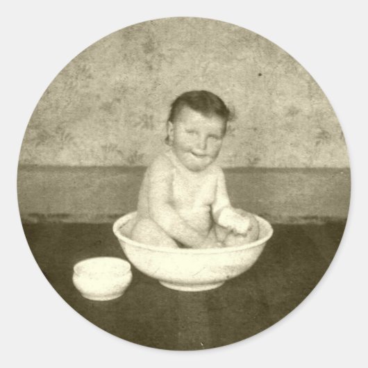 Vintager Aufkleber der 1890er Jahre (Vorderseite)