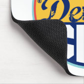 Vintager Aufkleber Detroits Mousepad (Ecke)