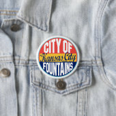 Vintager Aufkleber Kansas City Button (Beispiel)