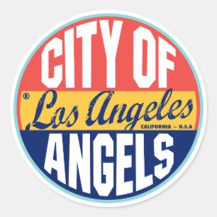 Vintager Aufkleber Los Angeles