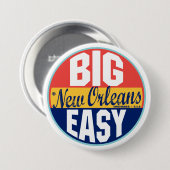 Vintager Aufkleber New Orleans Button (Vorne & Hinten)