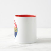 Vintager Aufkleber Newarks Tasse (Zentrum)