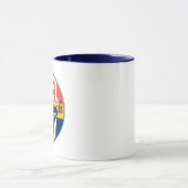 Vintager Aufkleber Pittsburghs Tasse (Zentrum)