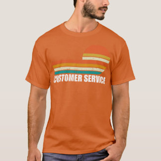 Vintager Auftrag für den Kundenservice T-Shirt