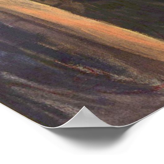 Vintager August Macke Farewell Poster (Ecke)