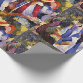 Vintager August Macke Girl Geschenkpapier (Ecke)