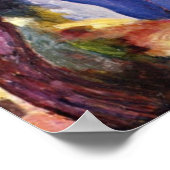 Vintager August Macke Girl Poster (Ecke)