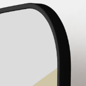 Vintager ausgeblendeter Regenbogen durch Streifen Pickleball Schläger (Linke Seite)