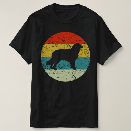 Vintager Australischer Hirte T-Shirt (Design vorne)