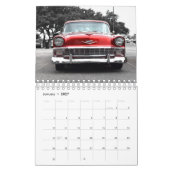 Vintager Auto-Kalender Kalender (Jan 2027)