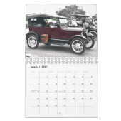 Vintager Auto-Kalender Kalender (Mär 2027)
