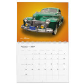 VINTAGER AUTO-KALENDER KALENDER (Feb 2027)