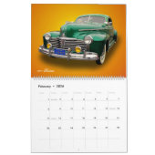VINTAGER AUTO-KALENDER KALENDER (Feb 2026)