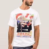 VINTAGER AUTO-RENNEN-T - SHIRT - GRANDPRIX (Vorderseite)