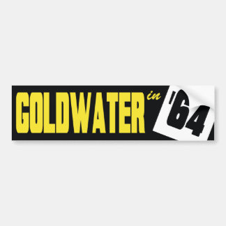 Vintager Autoaufkleber 1964 Barrys Goldwater