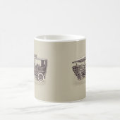 Vintager Autotransport Kaffeepause Tasse (Mittel)