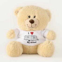 Vintager Avion-Teddy-Bär Teddybär