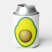 Vintager Avocado Zeichnend Dosenkühler (Kanne Vorderseite)
