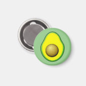 Vintager Avocado Zeichnend Magnet (Vorderseite/Rückseite)