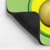 Vintager Avocado Zeichnend Mousepad (Ecke)