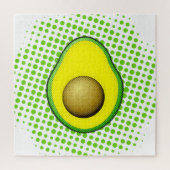 Vintager Avocado Zeichnend Puzzle (Vertikal)