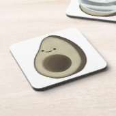 Vintager Avocado Zeichnend Untersetzer (Linke Seite)