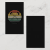 Vintager Ax-Lumberjack Visitenkarte (Vorne/Hinten)