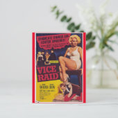 Vintager B-Film Postkarte (Stehend Vorderseite)